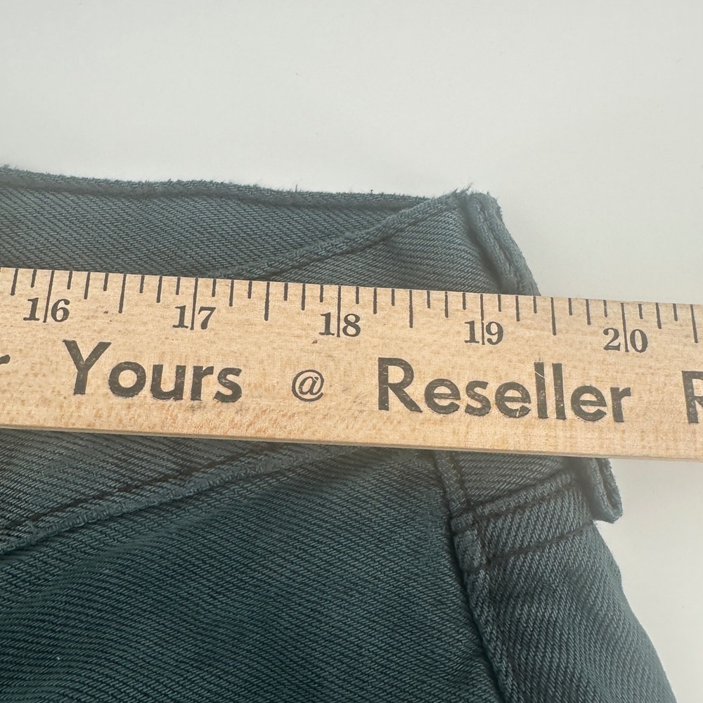 Levi's 501 Jeans‎ Men 38x30 Teal Green Solid Straight Fit Irregular NWOT - Picture 4 of 10